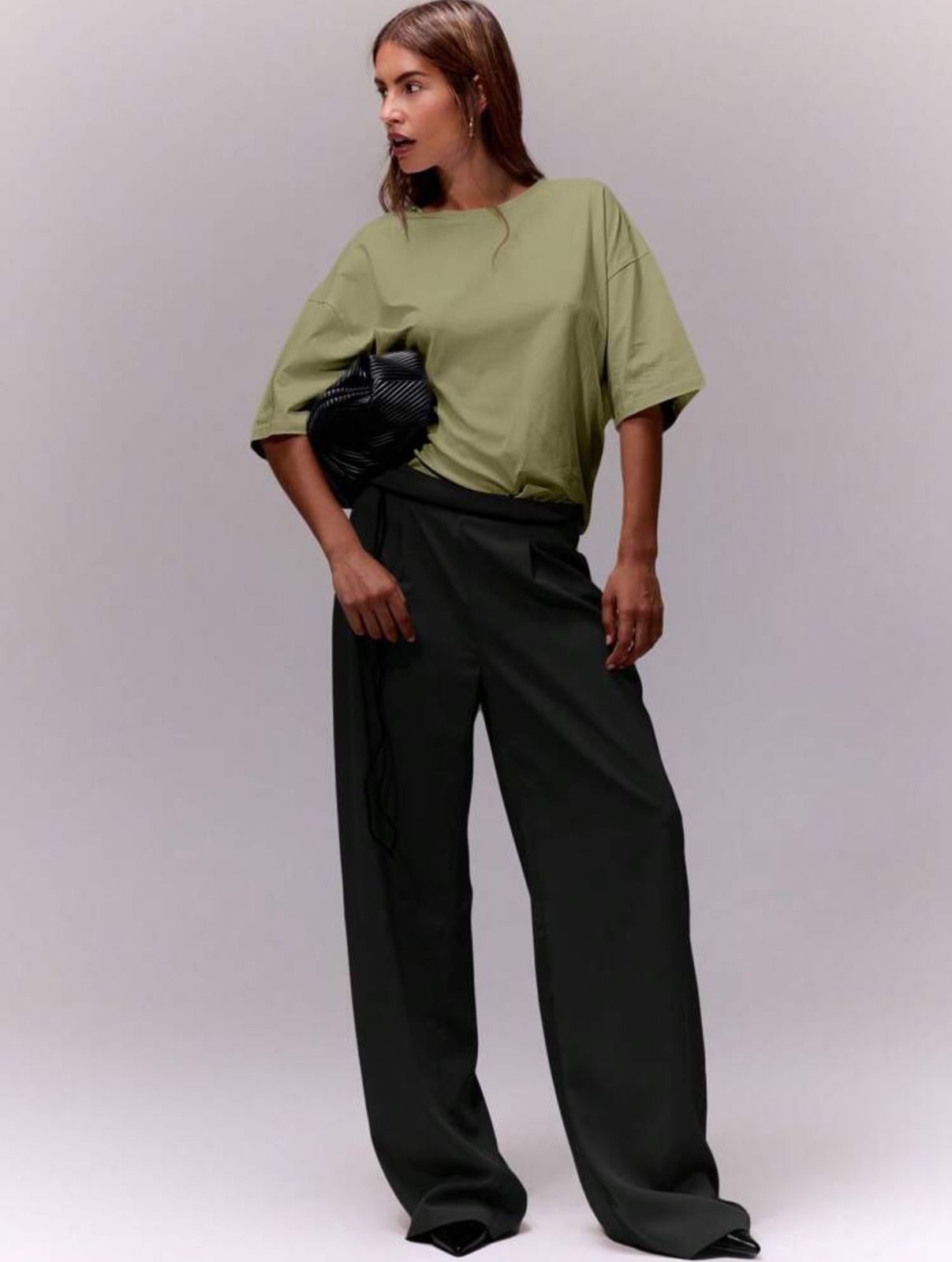 Green Oversized T-shirts For Woman