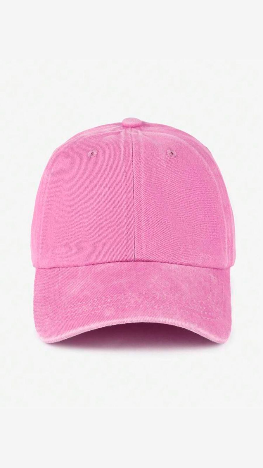Pink Plain Cap